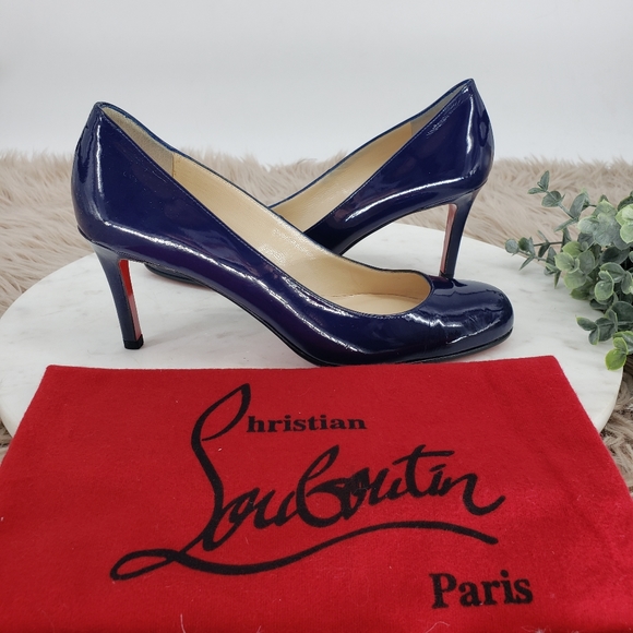 Christian Louboutin Patent Leather Simple Pump - Picture 2 of 8